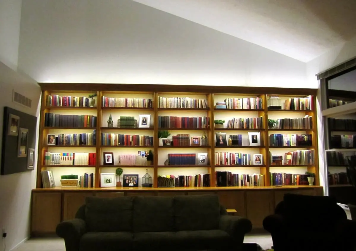 Bookshelf/Bookcase LED – Hardwired System