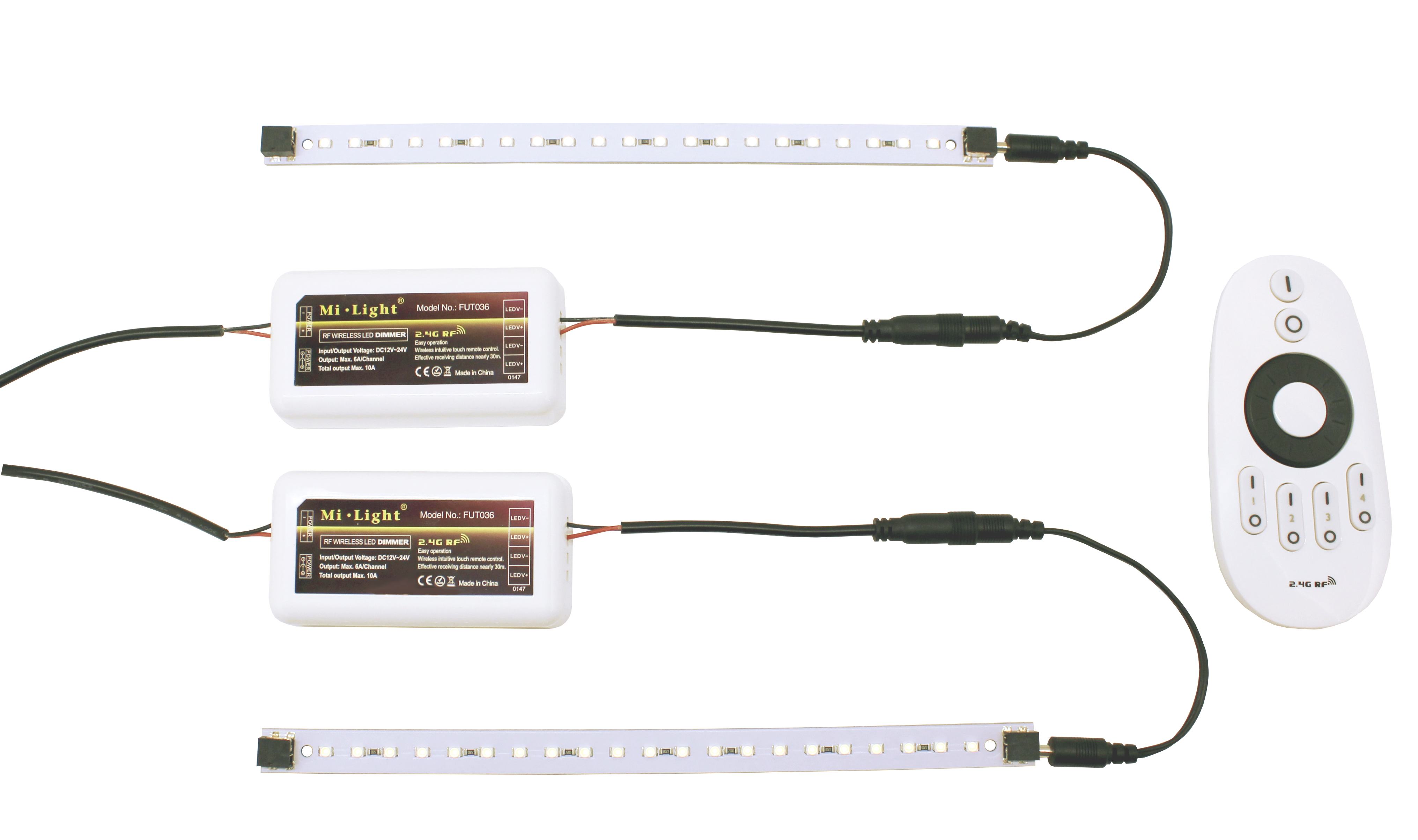Multi-Zone Wireless (12VDC or 24VDC Flex) - Inspired LED