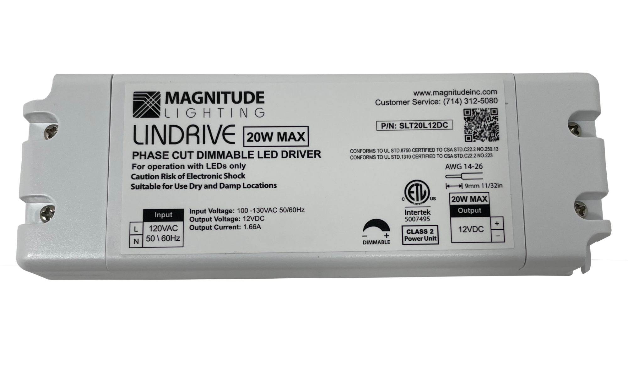 Dimmable LED Driver - 12V Magnitude LinDrive | LED