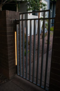 gate accent led lighting